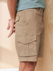 Cotton Traders Brown Signature Stretch Cargo Shorts - Image 4 of 4