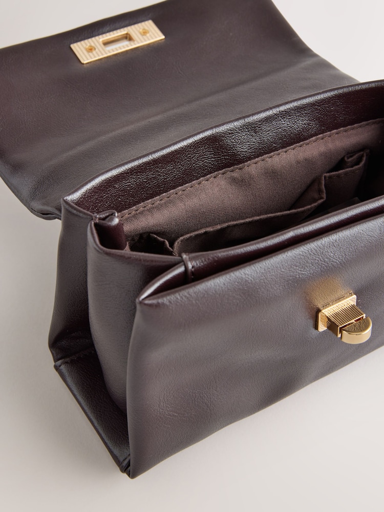 Ягодно-красный - Lock Hand Held Bag - Изображение 8 8 Ягодно-красный - Lock Hand Held Bag - Изображение 8 8