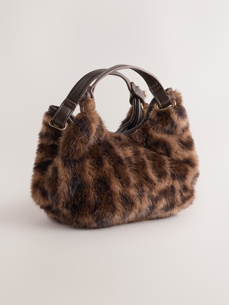 Printខ្លារខិន - កាបូបដៃតូចធ្វើពីរោមសត្វក្លែងក្លាយ - រូបភាព 2 នៃ 5 Printខ្លារខិន - កាបូបដៃតូចធ្វើពីរោមសត្វក្លែងក្លាយ - រូបភាព 2 នៃ 5