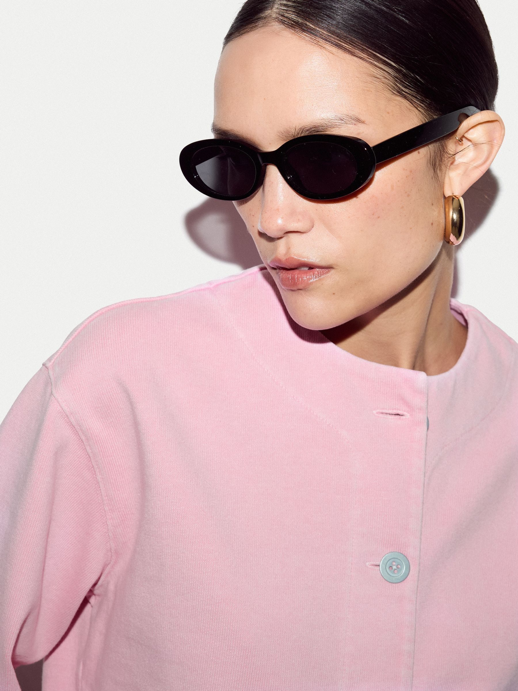 Buy Jigsaw Pink Washed Heavy Jersey Jacket from Next USA