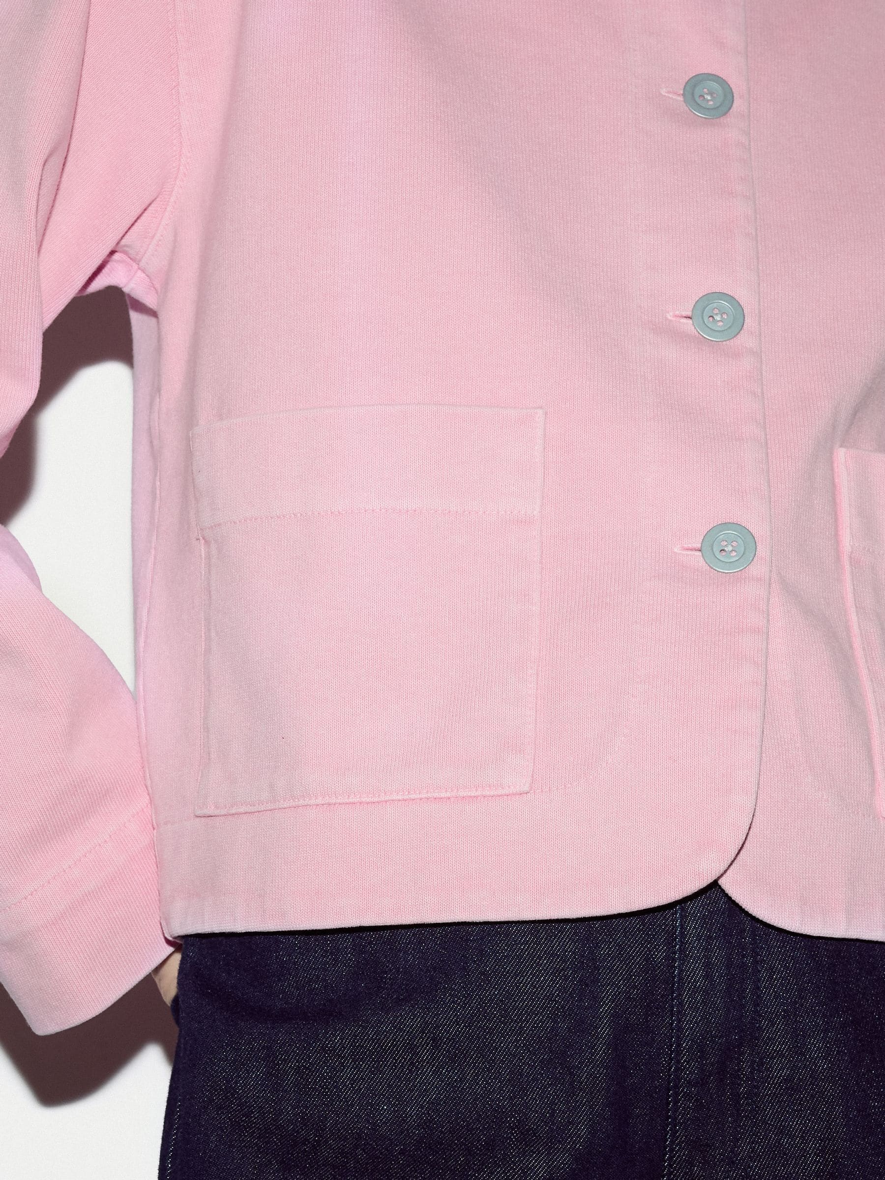 Buy Jigsaw Pink Washed Heavy Jersey Jacket from Next USA
