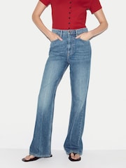 Jigsaw Blue Clive Boot Cut Jeans - Image 1 of 5