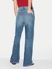 Jigsaw Blue Clive Boot Cut Jeans - Image 2 of 5
