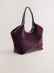 Burgundy Red Cord Charm Shoulder Bag - Image 6 of 9