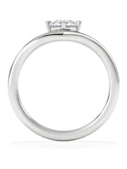 The Diamond Store White Vela 0.50ct Round Cut Lab Diamond Solitaire Engagement Ring in Platinum - Image 5 of 7