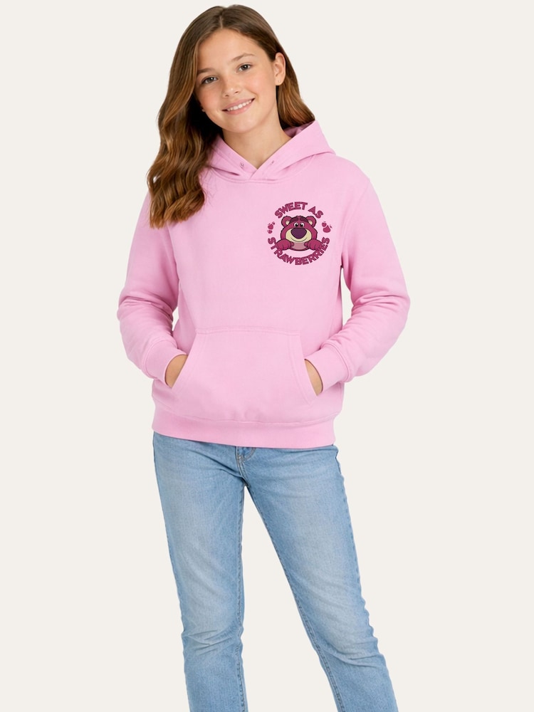 Brand Threads Pink Toy Story Graphic Lotso Hoodie - Image 1 of 5