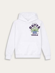 Brand Threads White Toy Story Graphic Alien Hoodie - Image 4 of 5
