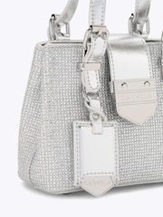 Carvela Silver Maria Disco Micro Bag - Image 4 of 4