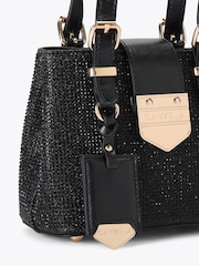 Carvela Black Maria Disco Micro Bag - Image 4 of 4
