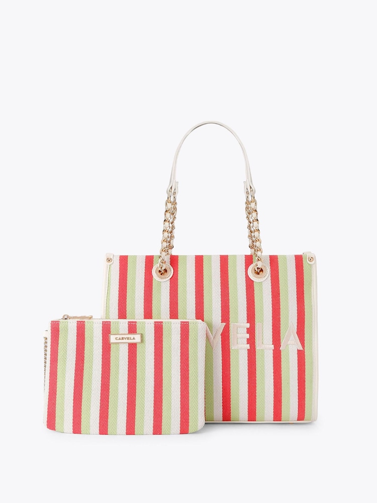 Carvela Sorrento Midi Stripe Bag - Image 1 of 4 Carvela Sorrento Midi Stripe Bag - Image 1 of 4