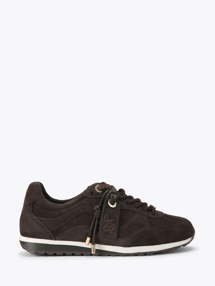 KG Kurt Geiger Brown Lorelei Trainers - Image 1 of 4