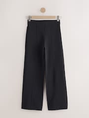 Black Ponte Wide Leg Trousers - Image 6 of 8