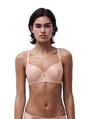 Chantelle Nude Halo Memory Foam Underwired T-Shirt Bra - Image 1 of 4