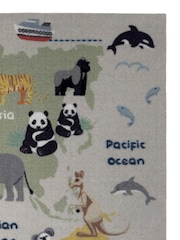 My Mat World Map Childrens Playmat Rug - Image 2 of 2