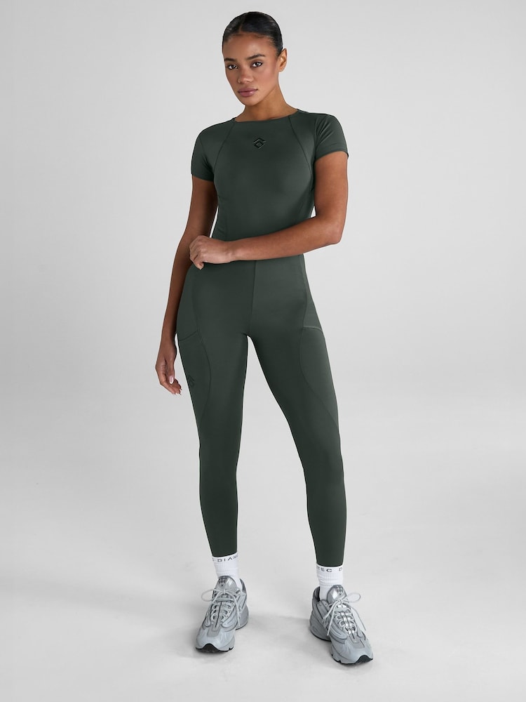 Aztec Diamond Green Core Tech Top - Image 2 of 6 Aztec Diamond Green Core Tech Top - Image 2 of 6