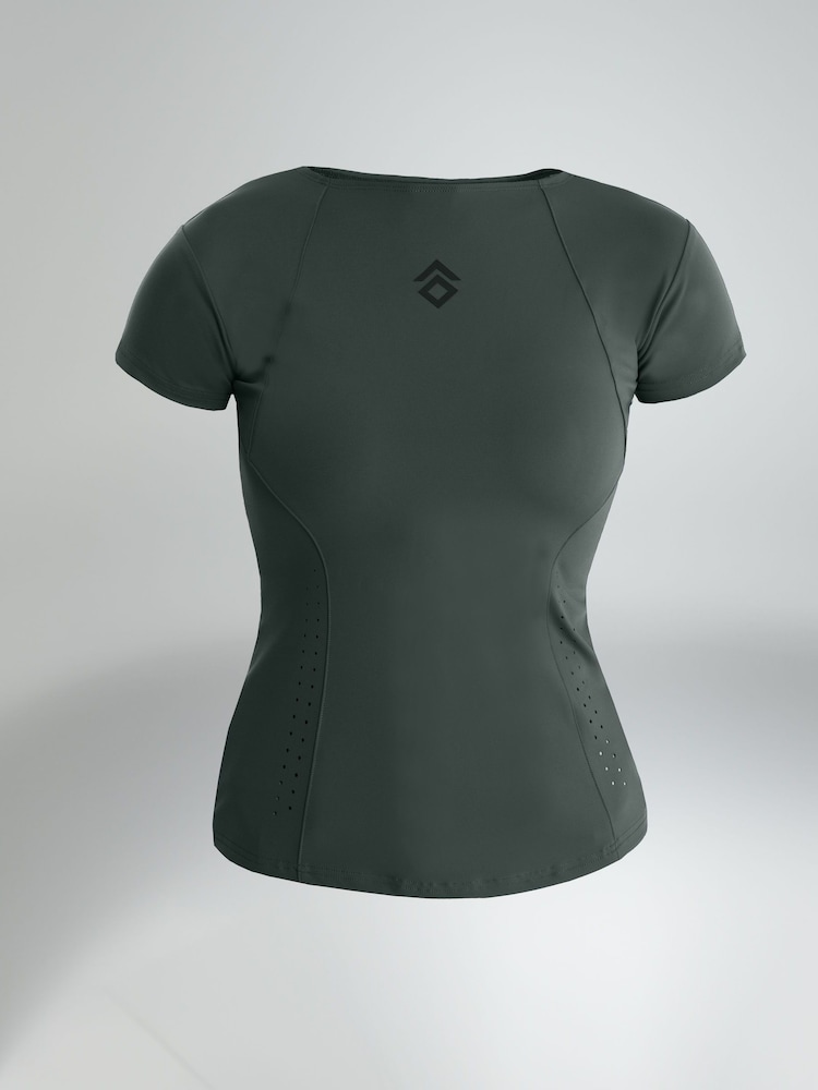 Aztec Diamond Green Core Tech Top - Image 6 of 6 Aztec Diamond Green Core Tech Top - Image 6 of 6