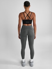 Aztec Diamond Grey Core Leggings - Image 3 of 4