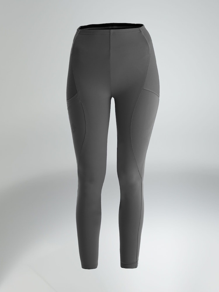 Aztec Diamond Grey Core Leggings - Image 4 of 4