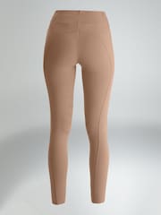 Aztec Diamond Brown Knee Grip Core Leggings - Image 5 of 5