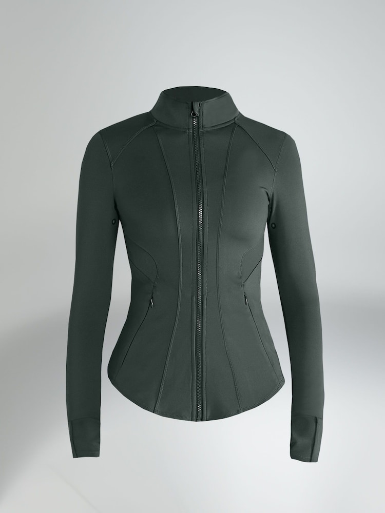 Aztec Diamond Green Core Fitted Jacket - Image 6 of 6 Aztec Diamond Green Core Fitted Jacket - Image 6 of 6