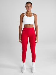 Aztec Diamond Red Core Leggings - Image 1 of 7