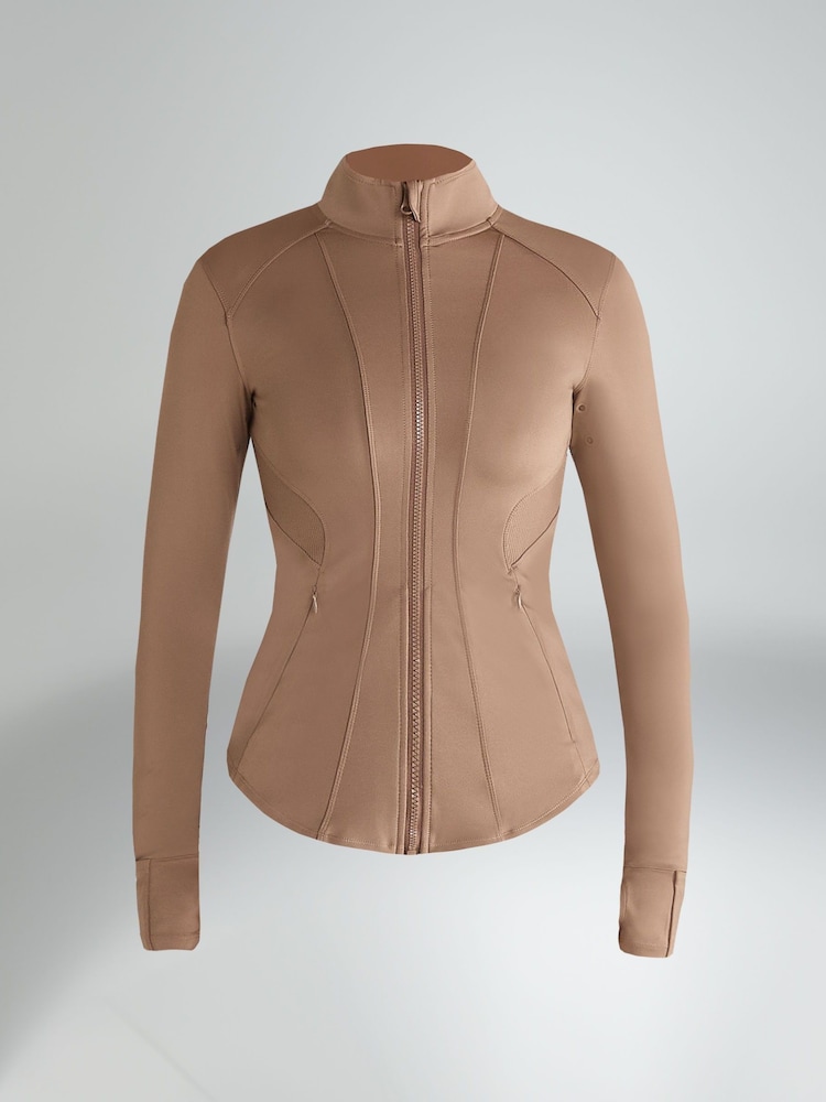 Aztec Diamond Brown Core Fitted Jacket - Image 7 of 7 Aztec Diamond Brown Core Fitted Jacket - Image 7 of 7