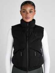 Aztec Diamond Black Core Mid-Layer Gilet - Image 1 of 6