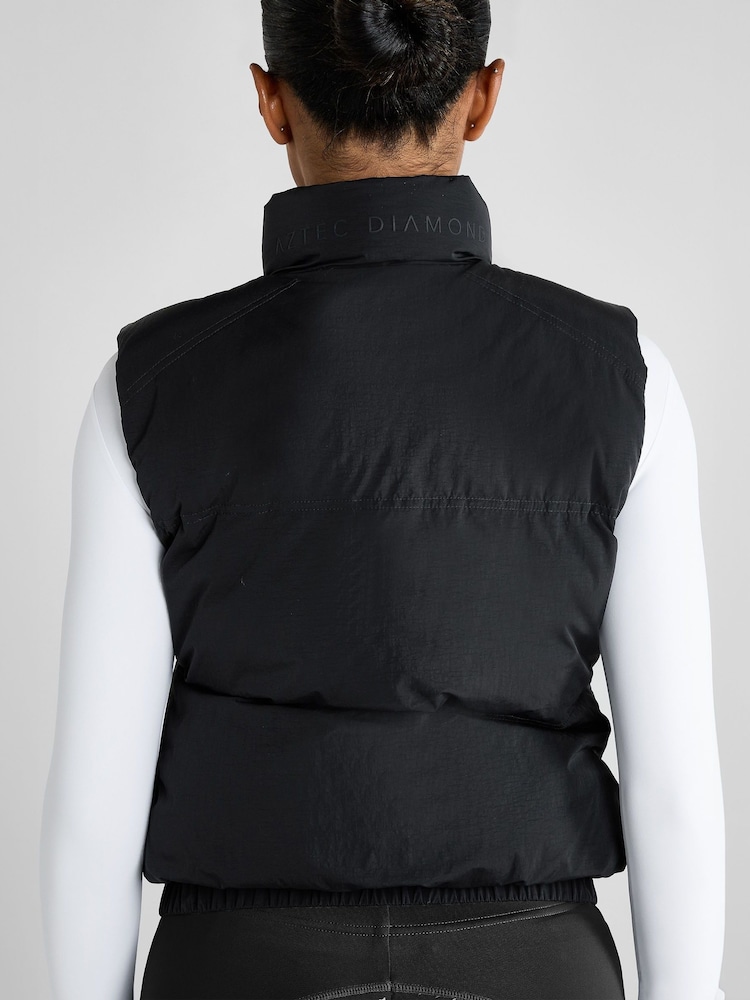 Aztec Diamond Black Core Mid-Layer Gilet - Image 2 of 6