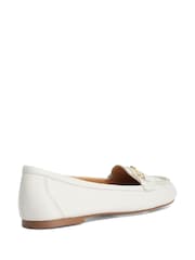 Dune London White Guno Loafers - Image 4 of 6