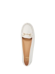 Dune London White Guno Loafers - Image 5 of 6