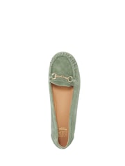 Dune London Green Guno Loafers - Image 5 of 6