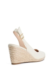 Dune London Natural Wide Fit Capable Wedges - Image 4 of 6