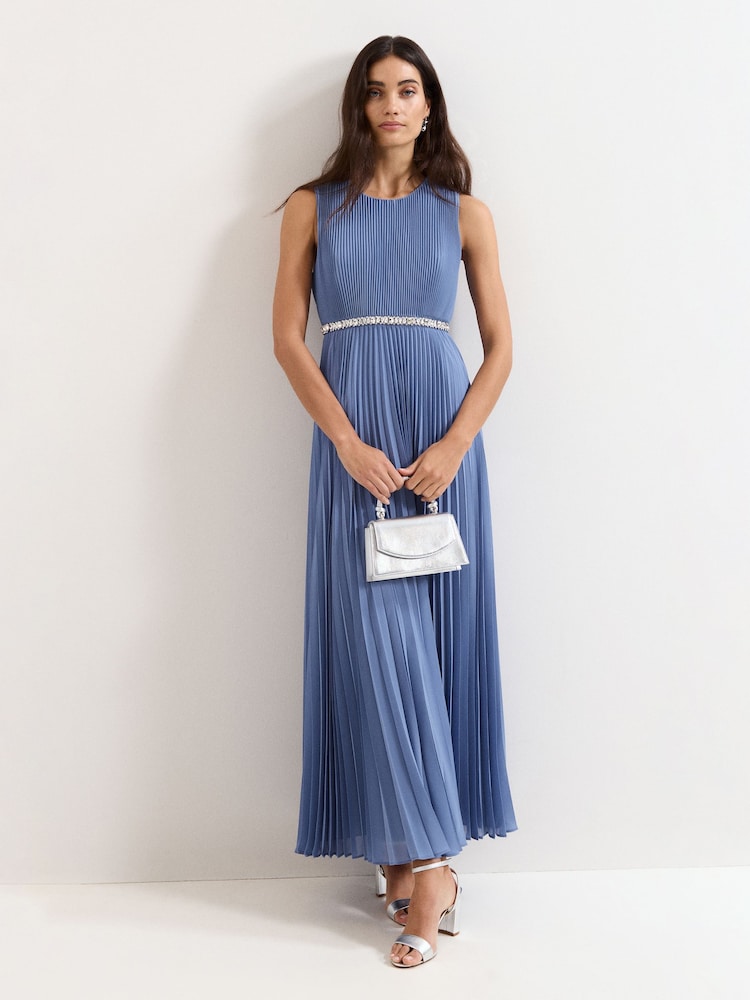 Phase Eight Blue Anora Maxi Dress - Image 1 of 7