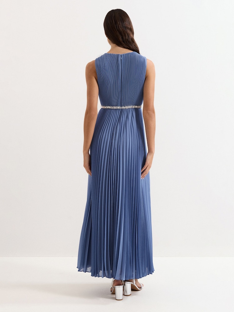 Phase Eight Blue Anora Maxi Dress - Image 2 of 7