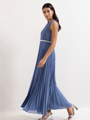 Phase Eight Blue Anora Maxi Dress - Image 6 of 7