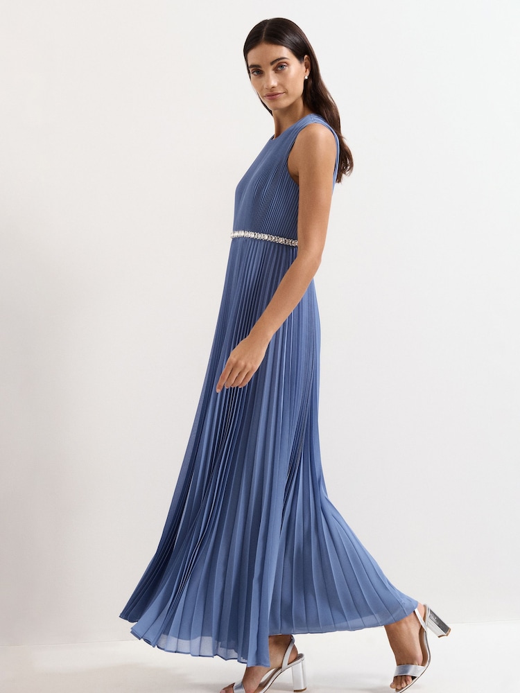 Buy Phase Eight Blue Anora Maxi Dress from Next Australia