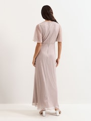 Phase Eight Metallic Petite Dorinda Maxi Dress - Image 2 of 6