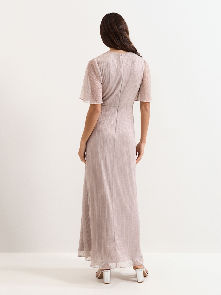 Phase Eight Metallic Petite Dorinda Maxi Dress - Image 2 of 6