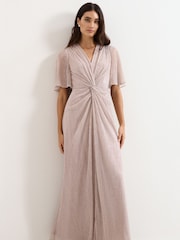 Phase Eight Metallic Petite Dorinda Maxi Dress - Image 3 of 6