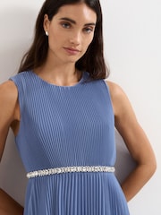 Phase Eight Blue Petite Anora Maxi Dress - Image 4 of 7
