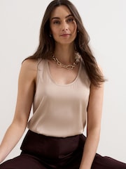 Phase Eight Metallic Edie Satin Cami - Image 4 of 6