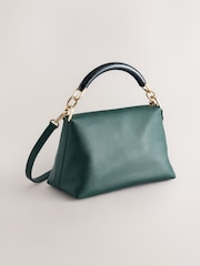 Green Resin Handle Hand Held Bag - Image 2 of 5