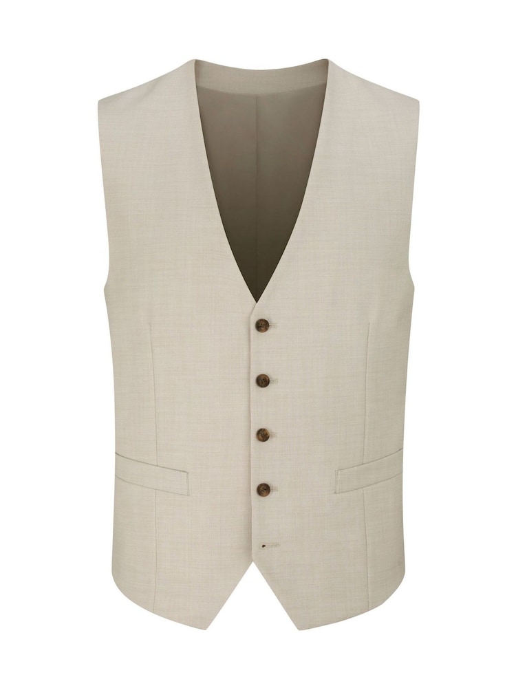 Skopes Cream Antonio Suit Waistcoat - Image 4 of 4
