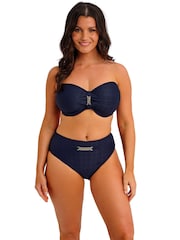 Fantasie Blue Azores Underwire Bandeau Bikini Top - Image 1 of 7