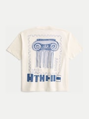 Hollister White T-Shirt - Image 4 of 4
