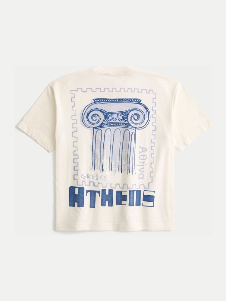 Hollister White T-Shirt - Image 4 of 4 Hollister White T-Shirt - Image 4 of 4