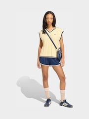 adidas originals Blue 3S Mesh Sprinter Shorts - Image 3 of 6