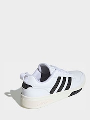 adidas White Courtwave Shoes - Image 4 of 9