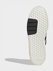 adidas White Courtwave Shoes - Image 6 of 9