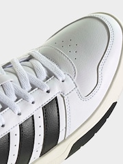 adidas White Courtwave Shoes - Image 8 of 9